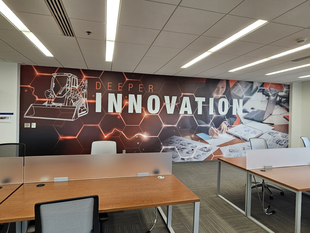 Office wall graphics and signs promoting workplace culture Virginia Beach, VA