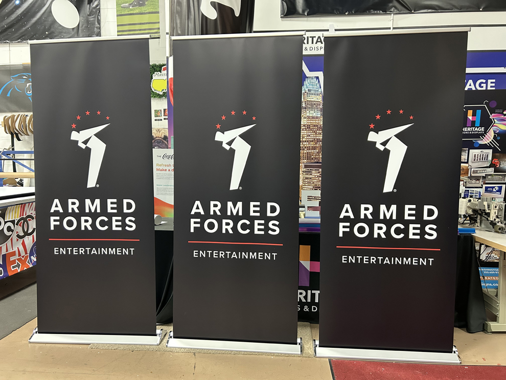 Retractable Banners in Greenville, SC