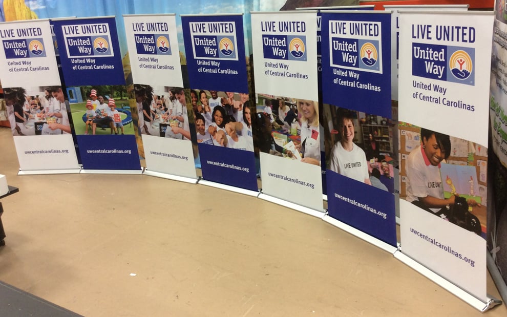 Educational event retractable banner stand Decatur, GA