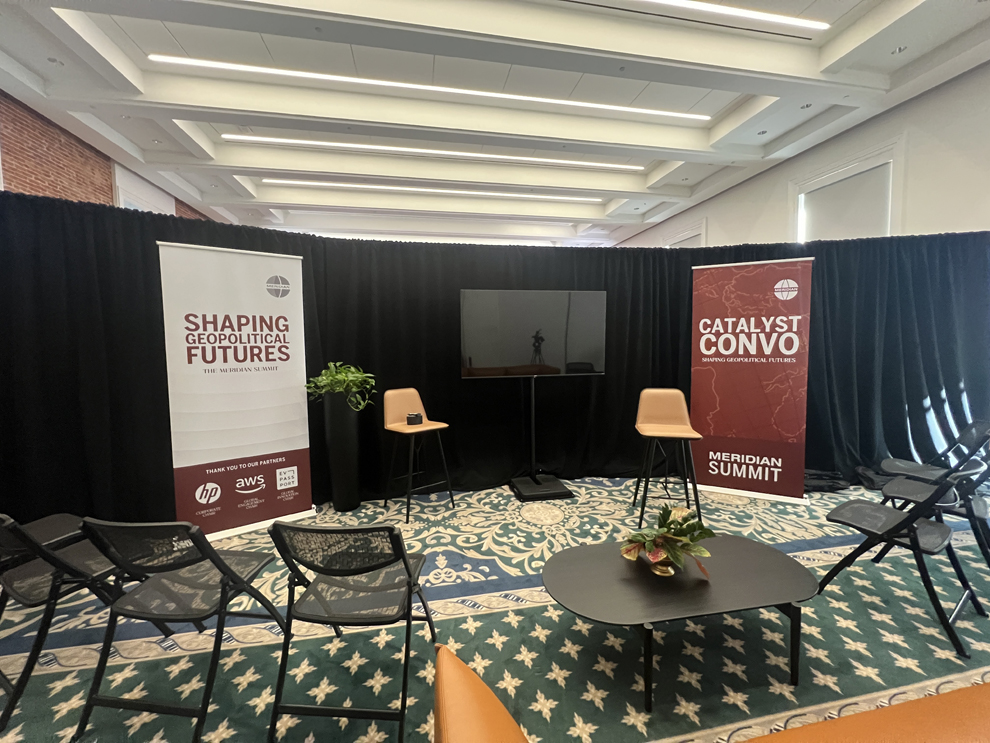 Custom retractable banner stand for event branding in Virginia Beach, VA