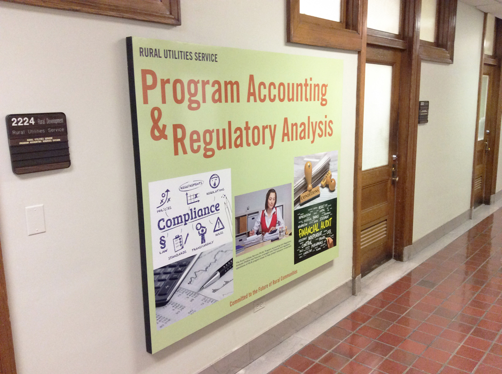 SEG fabric graphics installed for tradeshow booth display in Raleigh, NC