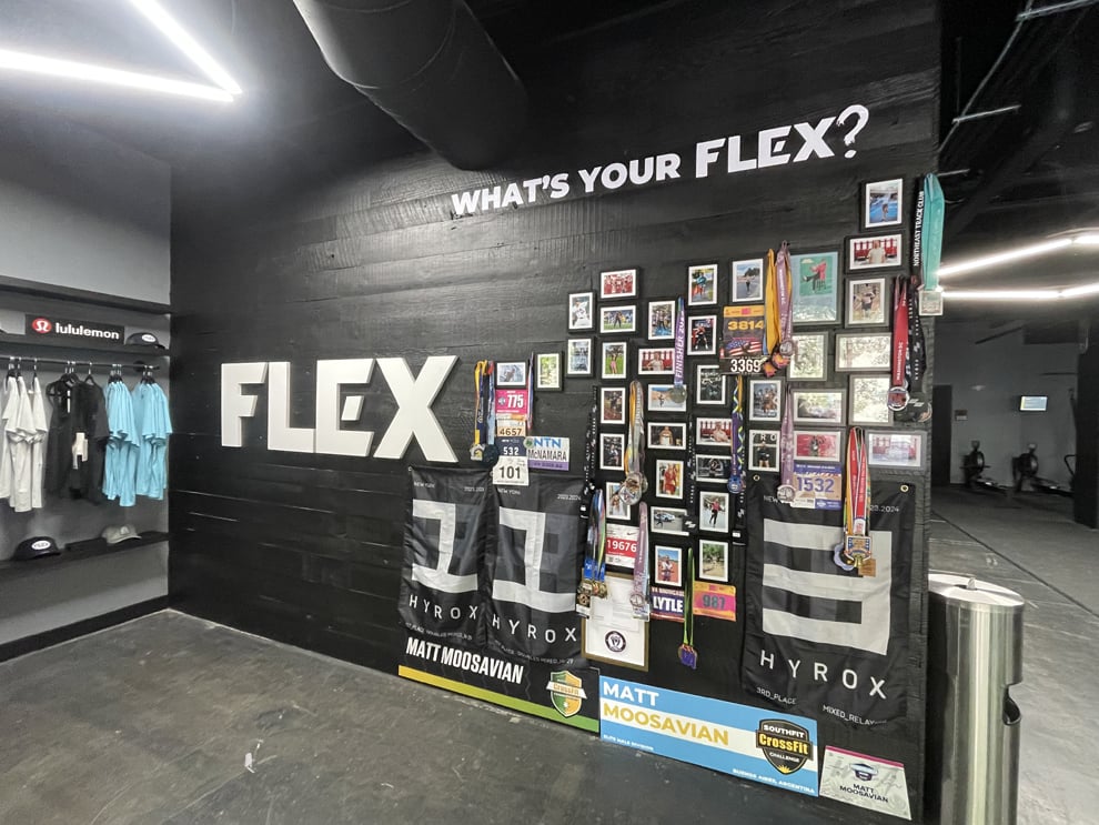 Sports facility wall graphics and branded signage in Greensboro, NC