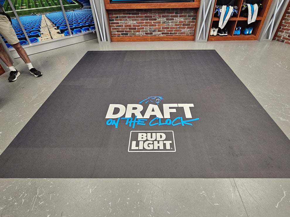 Sports signs and wall graphics installed for athletic venues in Greensboro, NC