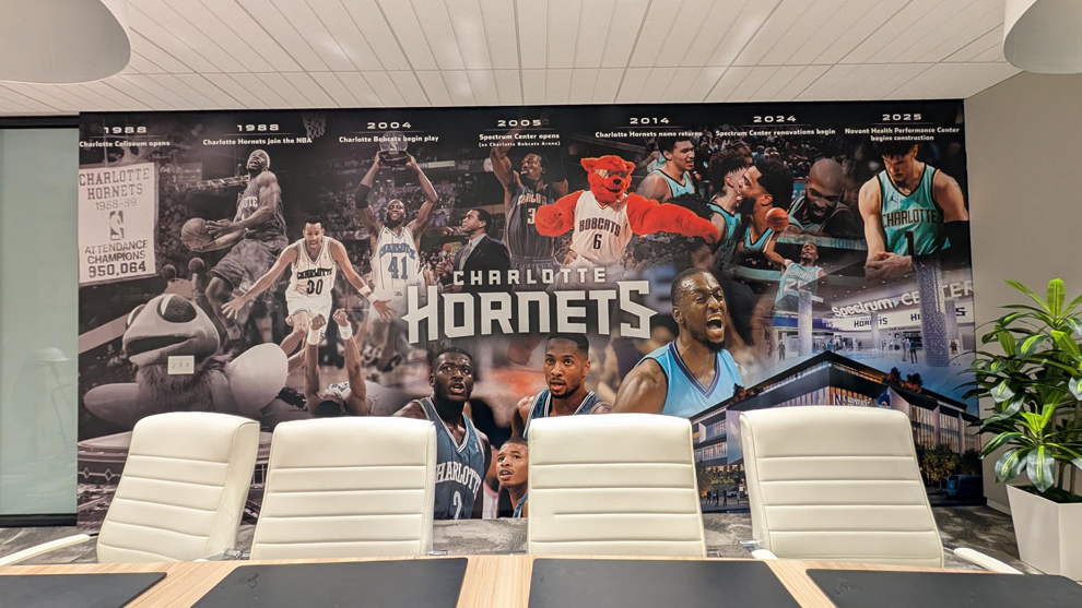 Sports facility signage and custom displays in Raleigh, NC