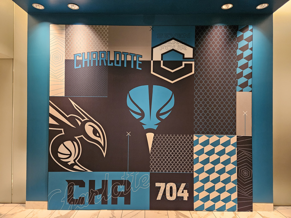 Custom sports graphics and event signage in Raleigh, NC