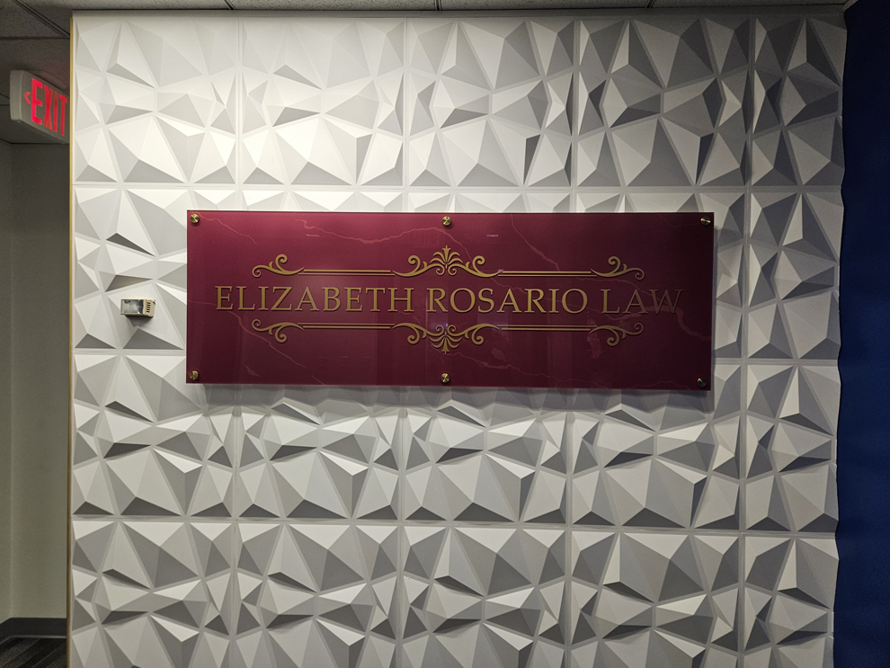 Standoff Mounted Signs in Cary, NC designed and installed for business offices and workplace branding