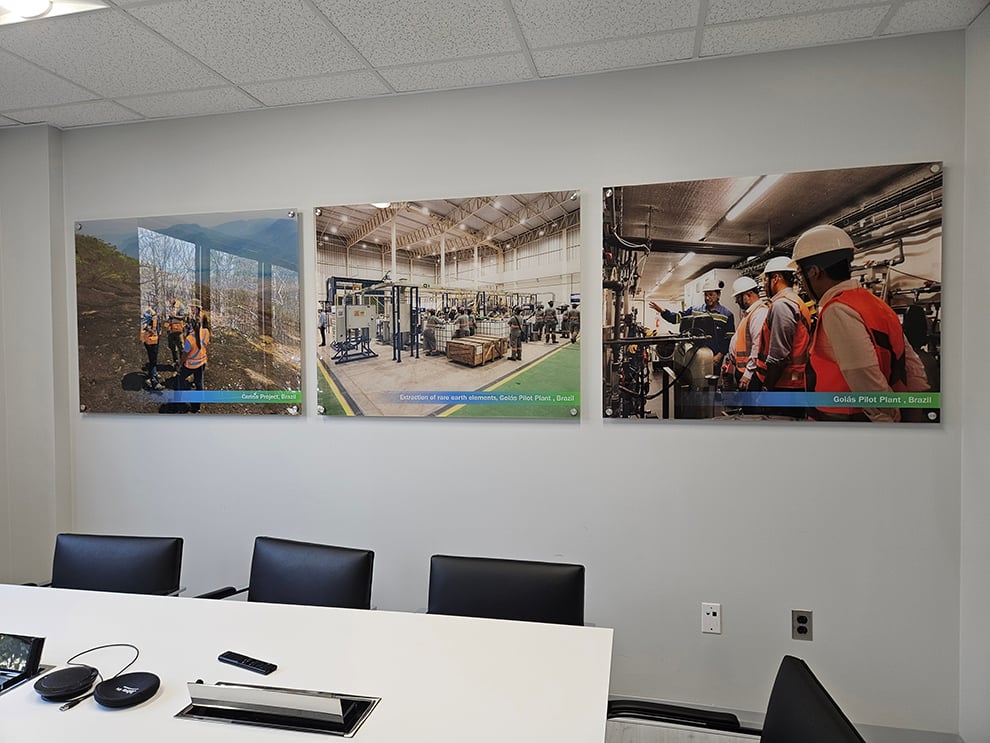 Standoff Mounted Signs in Decatur, GA designed and installed with LED backlit features for commercial branding