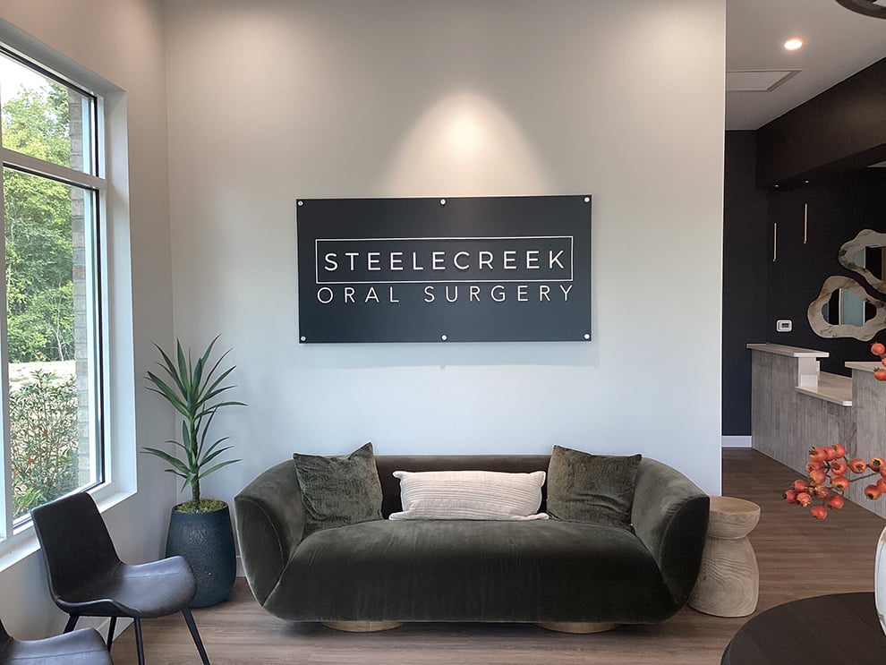 Standoff Mounted Signs in Decatur, GA designed and installed for corporate office interiors and brand enhancement