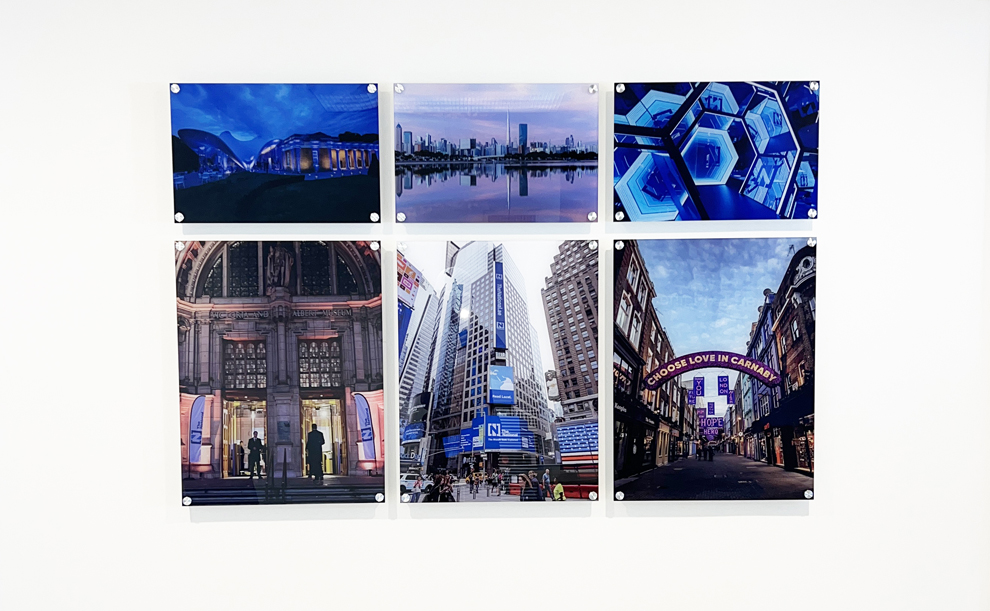 Standoff Mounted Signs in Morrisville, NC designed and installed for workplace branding and conference rooms