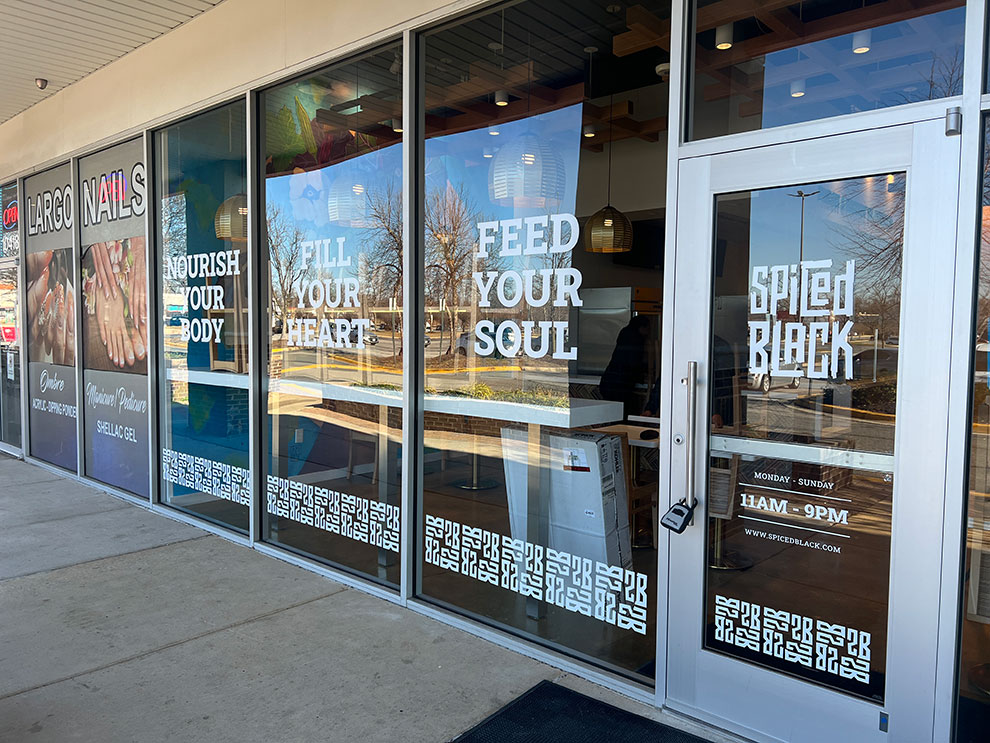 Storefront Graphics in Chapel Hill, NC