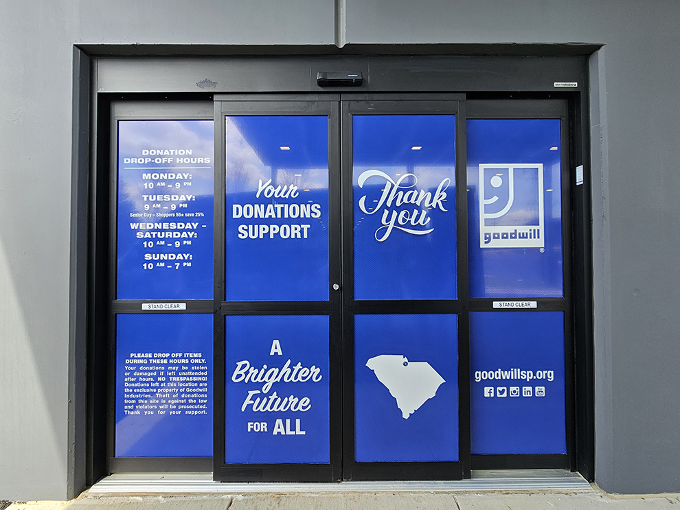 Storefront Graphics in Durham, NC