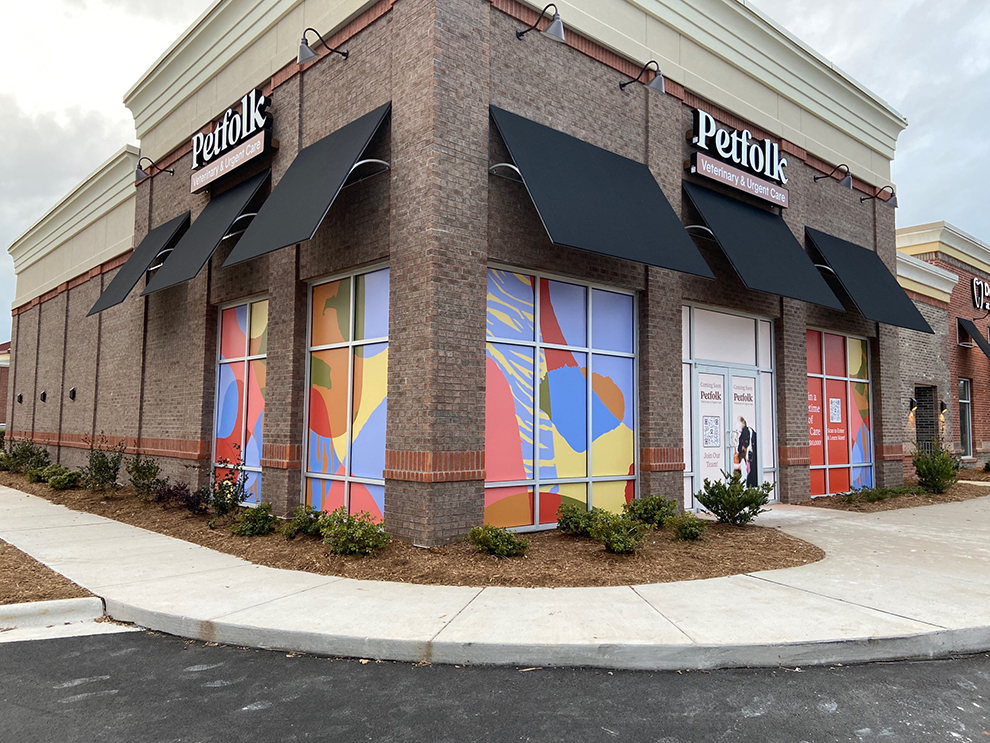 Storefront Graphics in Durham, NC