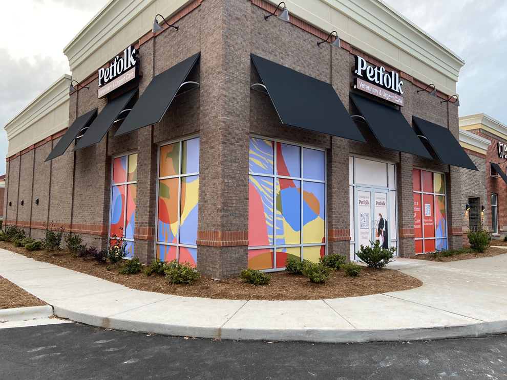 Storefront Graphics in Newport News, VA