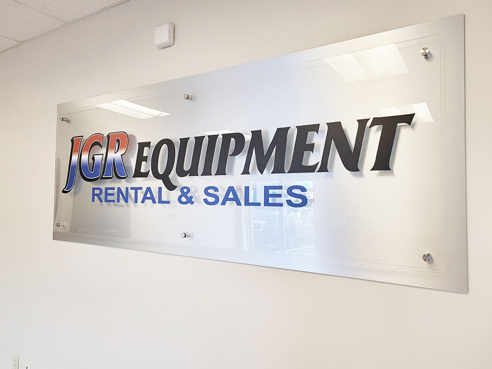 Standoff Mounted Signs in Orlando, FL