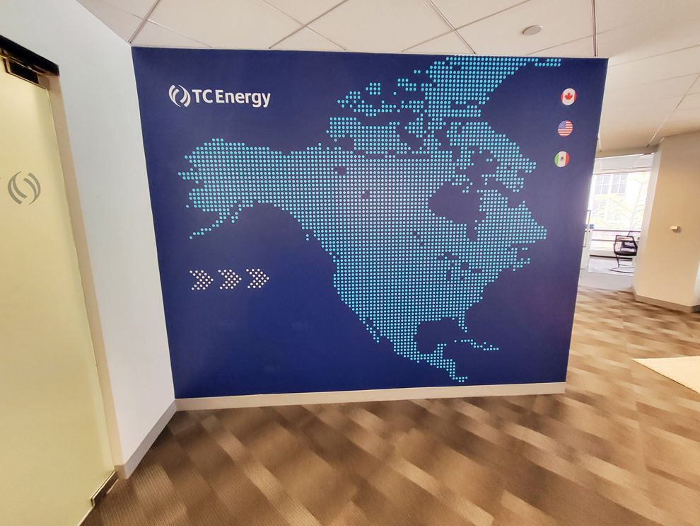 Custom storefront graphics and signage installation Cary, NC