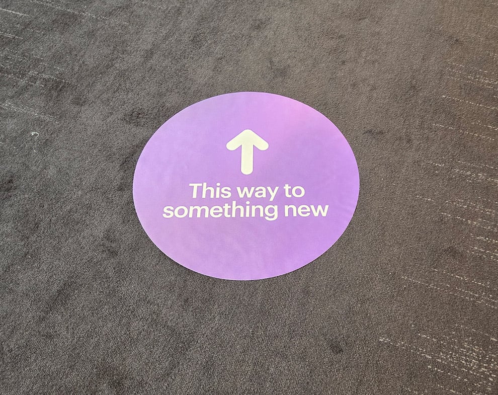 Event Floor Graphics in Greenville, SC