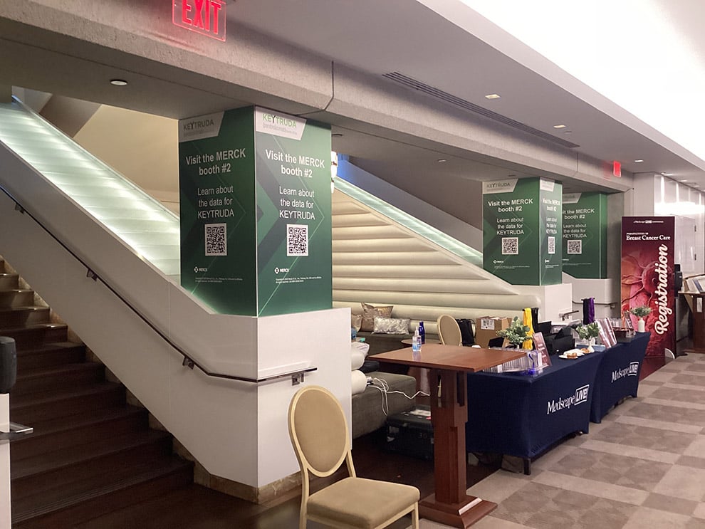 Branded trade show displays for conferences and meetings in Greenville, SC