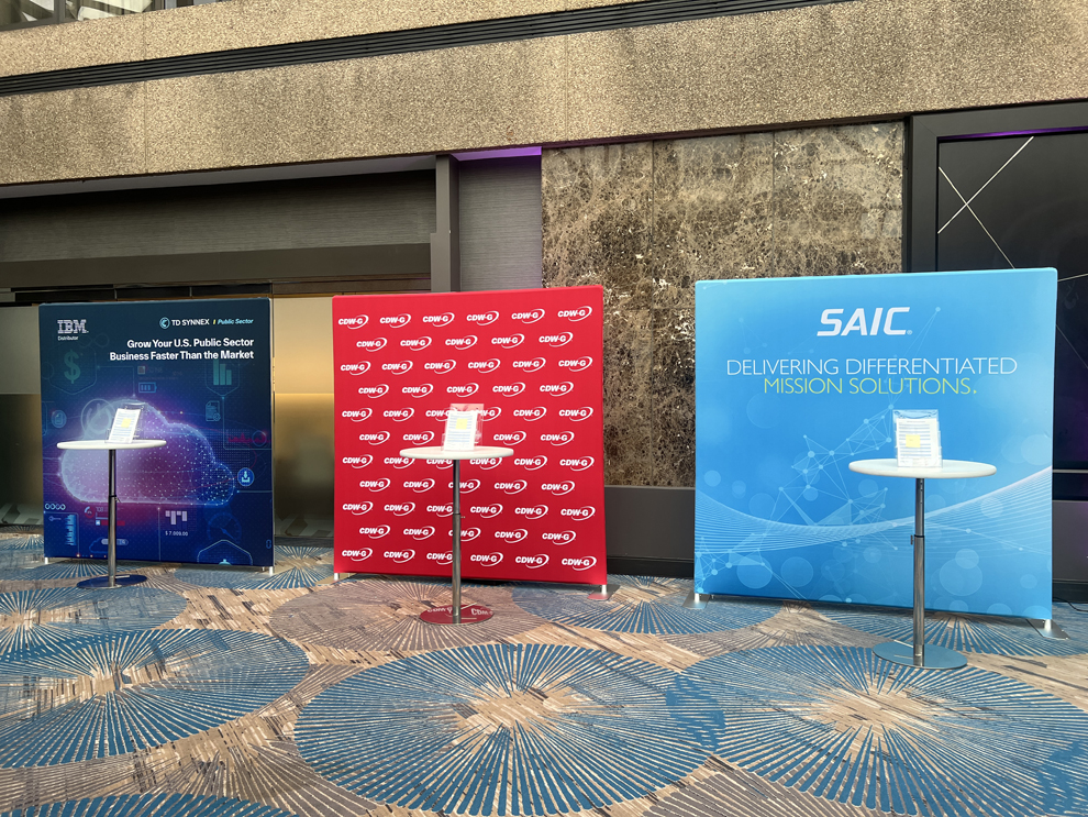 Portable trade show displays and branded graphics in Orlando, FL