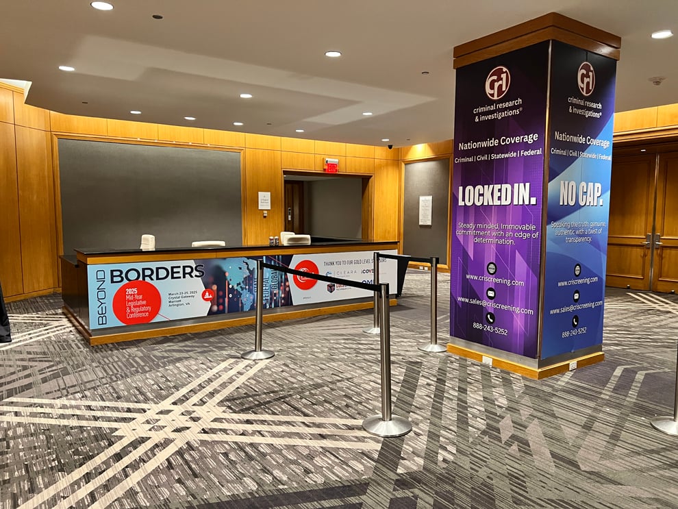 Custom trade show displays with corporate branding in Winston-Salem, NC