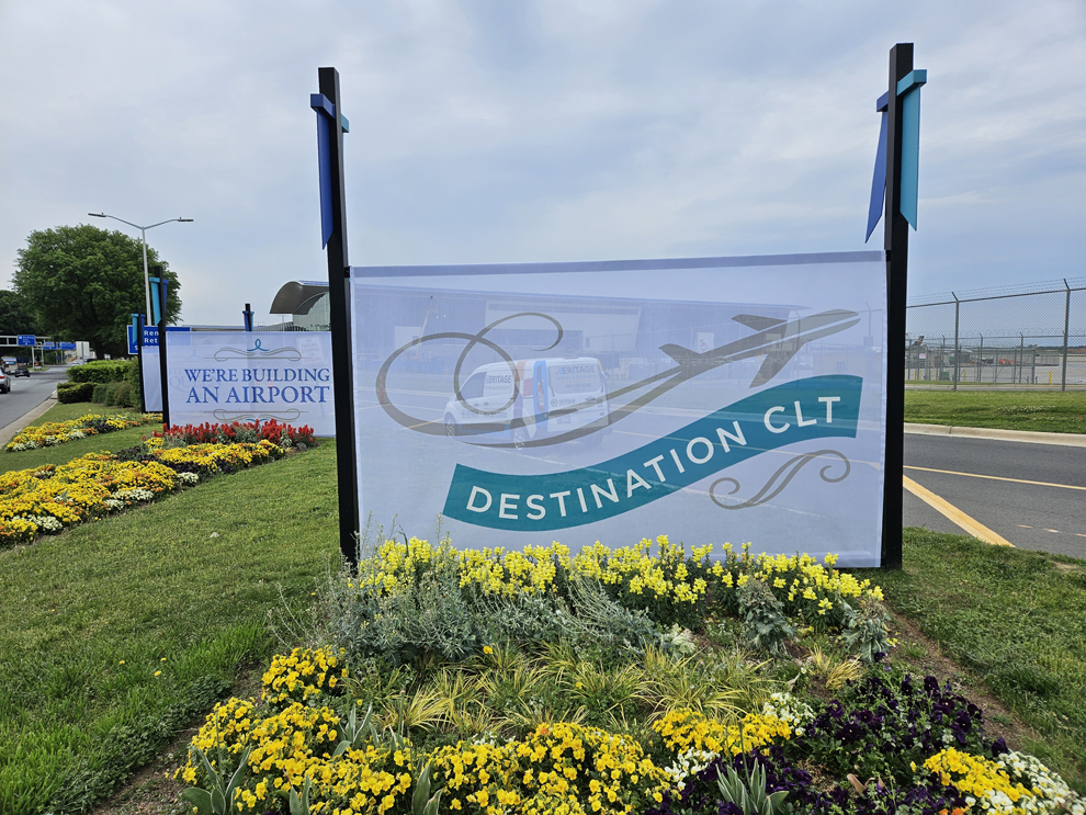Event signage with custom vinyl banners in Greensboro, NC