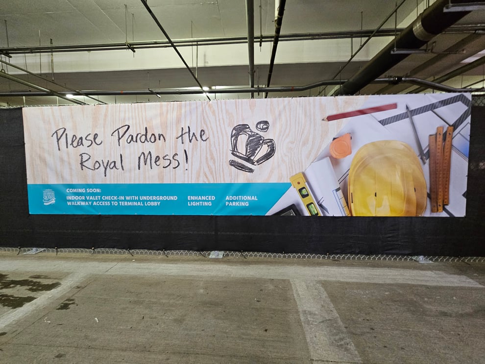 Branded vinyl banners designed for business promotion in Greensboro, NC