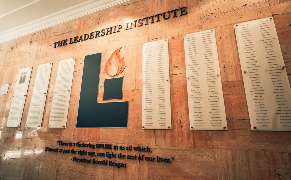Large format wall displays for Decatur, GA workplace branding