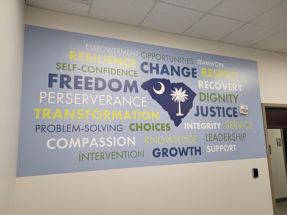 Creative wall displays for offices in Decatur, GA