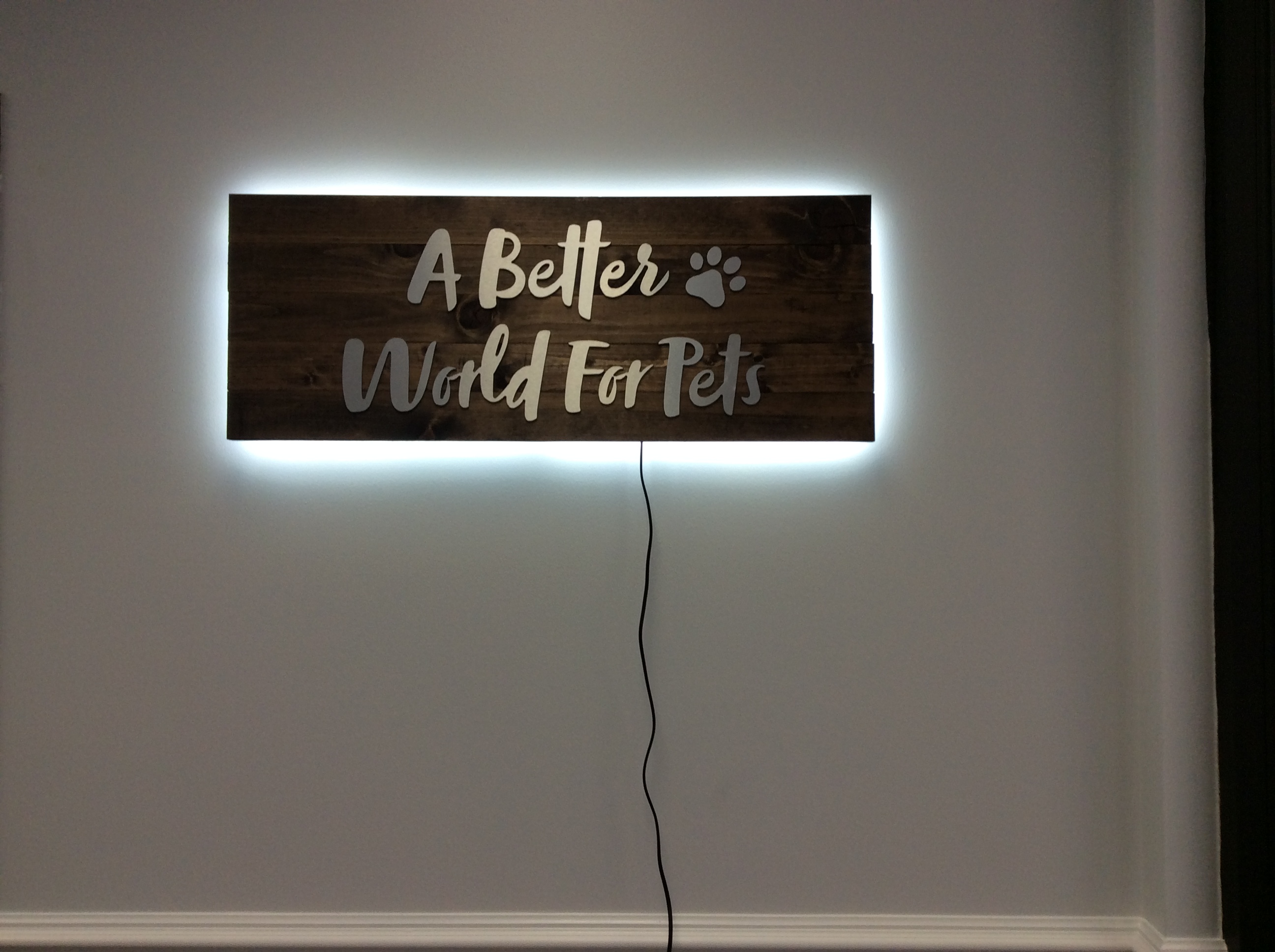 Interior LED Signs in Southern Maryland