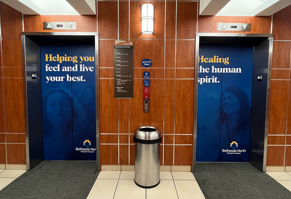 Elevator Wraps in Greenville, SC