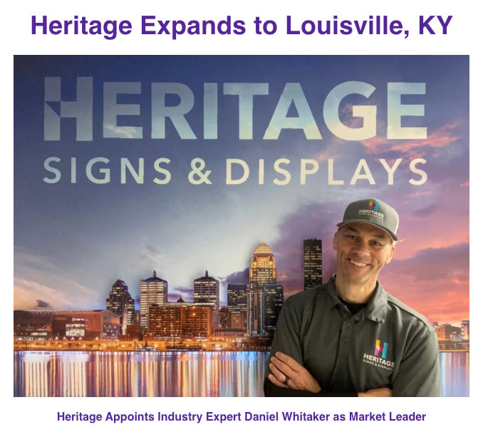 Heritage Appoints Industry Expert Daniel Whitaker as Market Leader